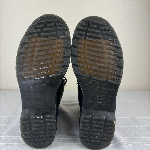 Dr. Martens 1460 Pascal Warmwair WP Leather Boots Black Women's Size 10 - Picture 6 of 8